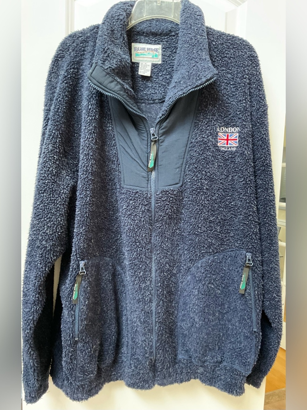 Blue Ridge Fleece/Faux Sherpa Jacket